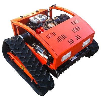 4-Stroke Crawler Self-Propelled Robot Lawn Mower Walking Tractor Remote Control Garden Grass Cutting Machine