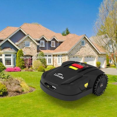 Battery Power Anti-Skid Lawn Mower With Sub-Area Positioning H750 Economic Automatic Mower Robot Lawn Mower