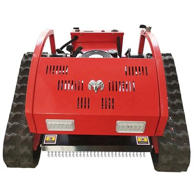 4-Stroke Gasoline Crawler Robot Remote Control Lawn Mower