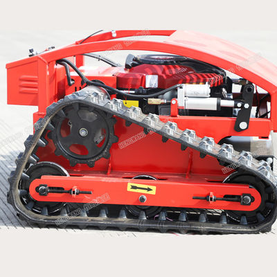 Telescopic handle lawn mower remote control robot with spare parts