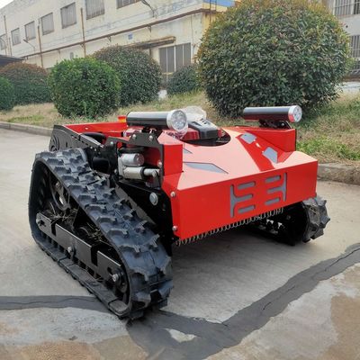4-Stroke Crawler Robot Lawn Mower Self Propelled Remote Control Walking Tractor Garden Grass Cutter Automated Lawn Mower